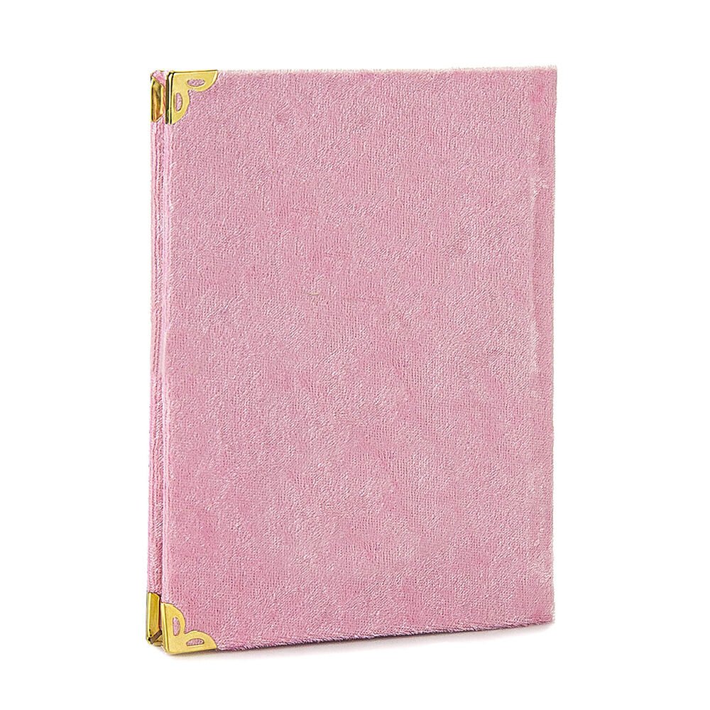 Hediyelik Kadife Kaplı Yasin 128 sayfa - 14x7cm 10 adet Pembe