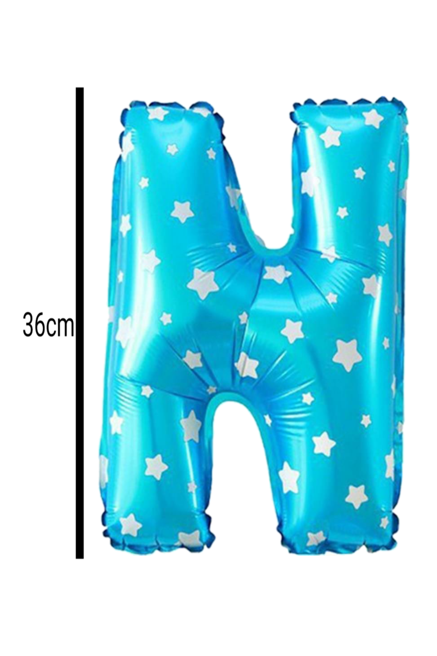 Harf Folyo Balon Mavi 36cm N