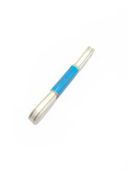 Altın Şeritli Saten Kurdele 1cm Krem