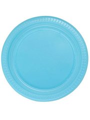Plastik Tabak 25'li Mavi