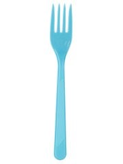 Plastik Çatal 25'li Mavi