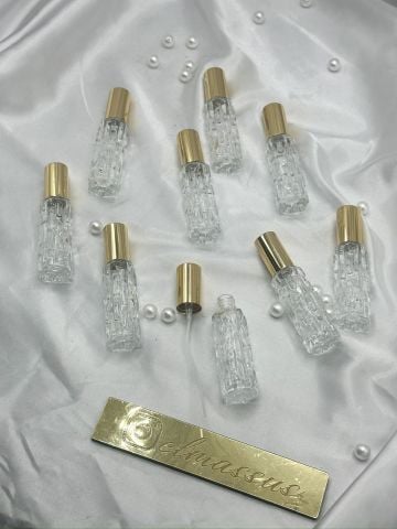 10cc Mini Parmak  Fısfıslı Lüx Cam Şişe