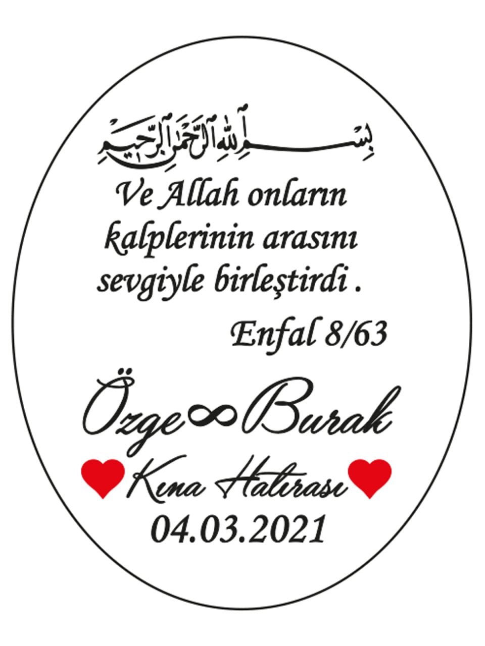 Şeffaf Epoksi Etiket 6