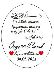 Şeffaf Epoksi Etiket 6