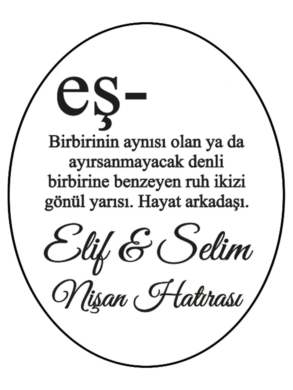 Şeffaf Epoksi Etiket 17