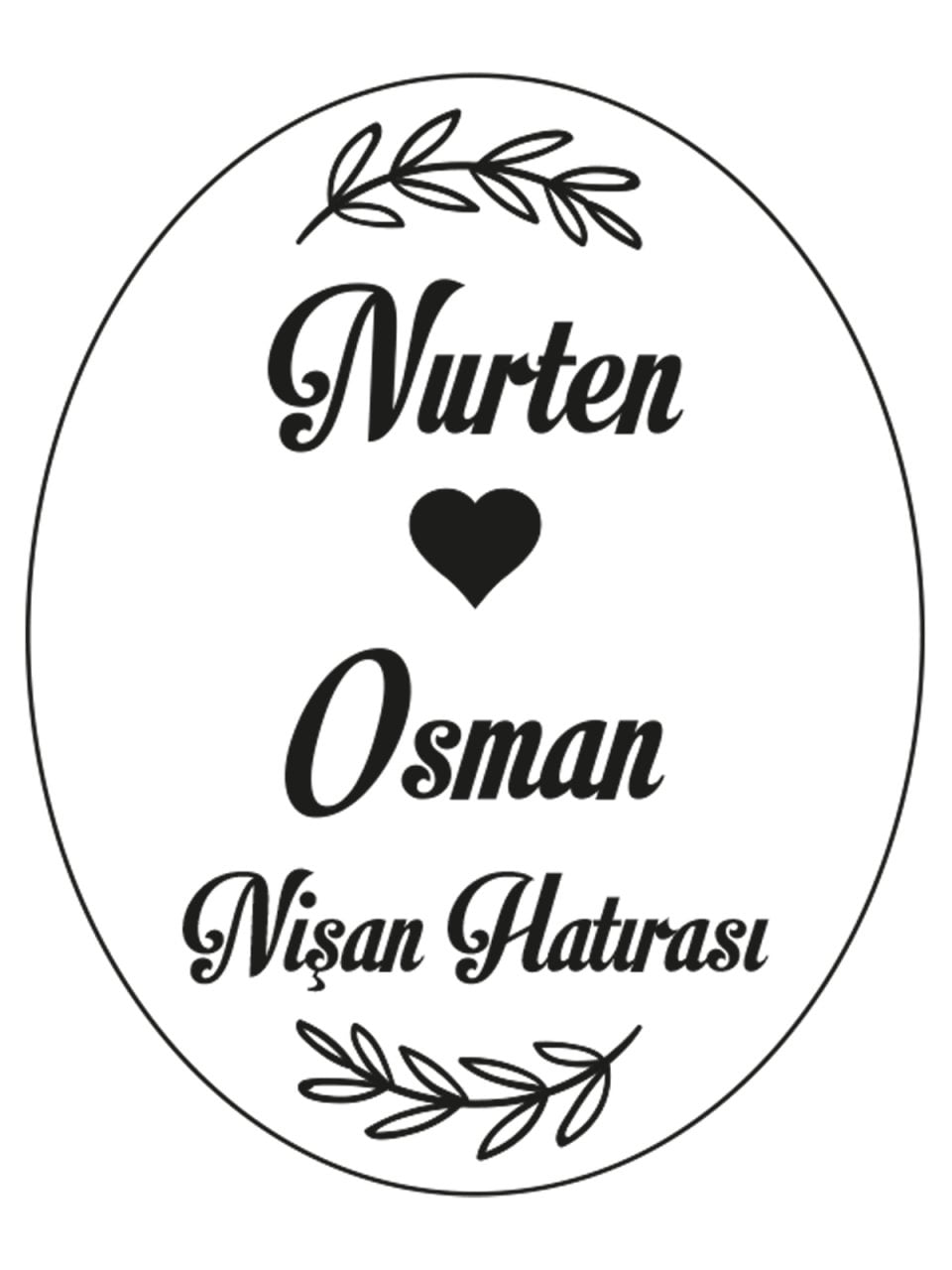 Şeffaf Epoksi Etiket 18
