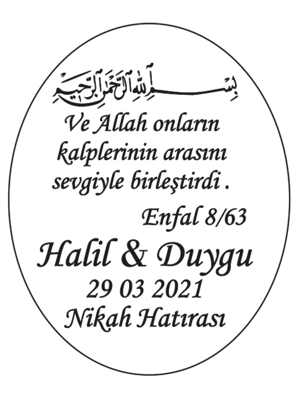 Şeffaf Epoksi Etiket 28