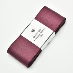 Saten Kurdele 6cm Mürdüm