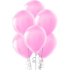 Metalik Balon 30cm (100 adet) Bebe Pembesi