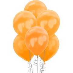 Metalik Balon 30cm (100 adet) Somon