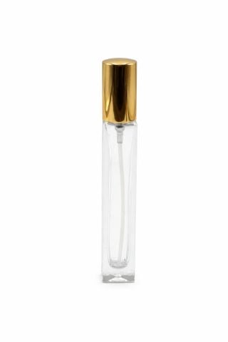 Kare Cep Boy Şişe 12 cm Gold