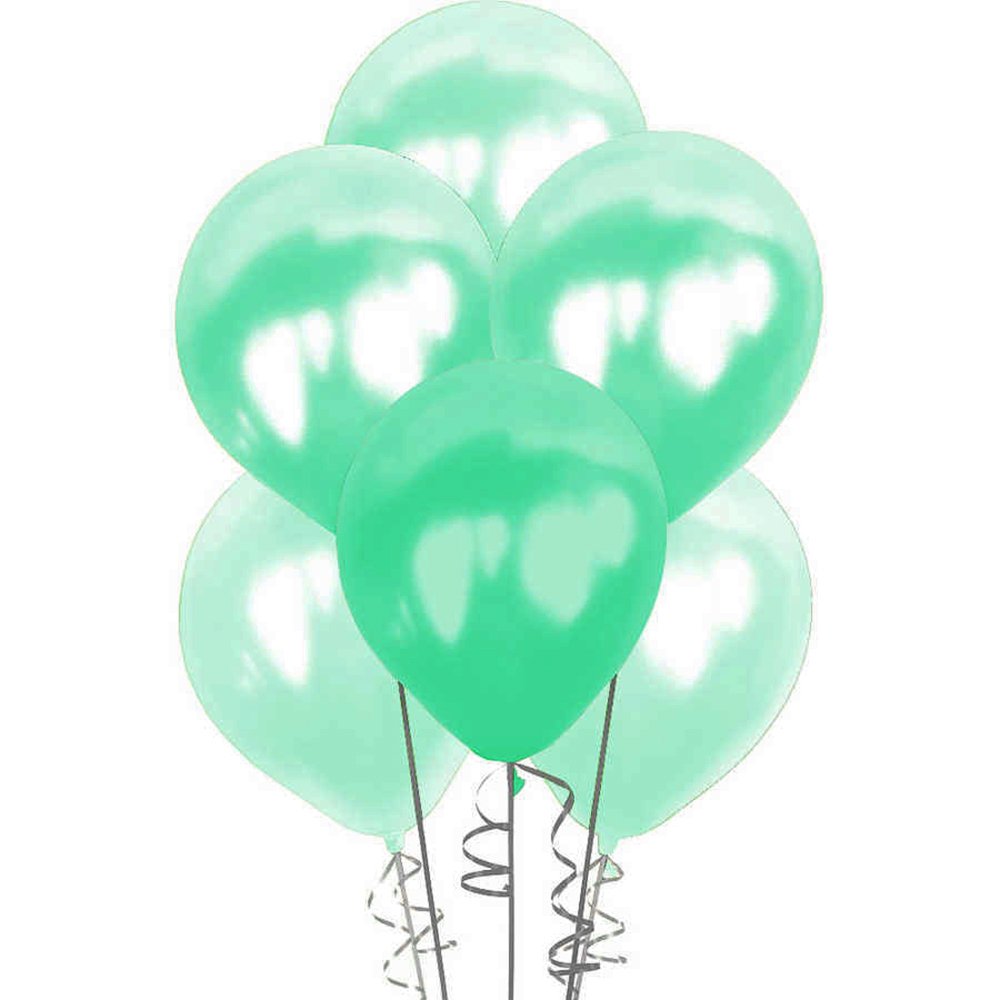 Metalik Balon 30cm (100 adet) Su Yeşili