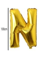 Harf Folyo Balon Altın 100cm N