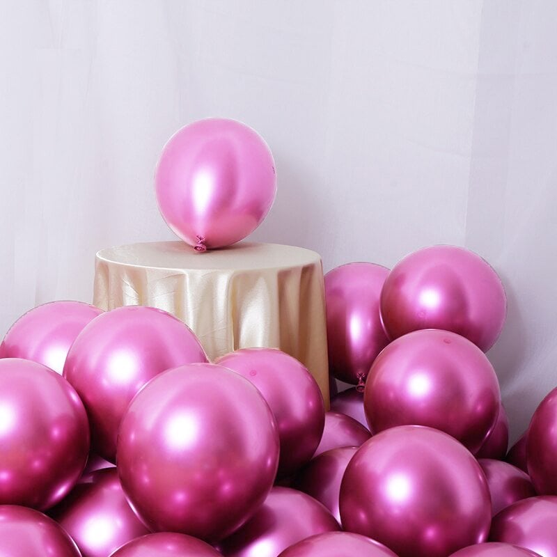Krom Balon 30cm (50 adet) Pembe