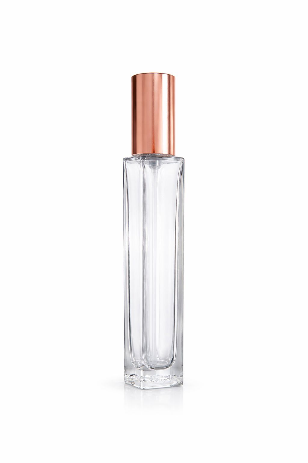 Kare Cep Boy Şişe 12 cm Rose Gold
