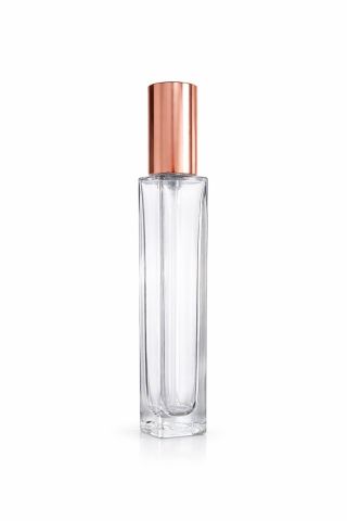 Kare Cep Boy Şişe 12 cm Rose Gold