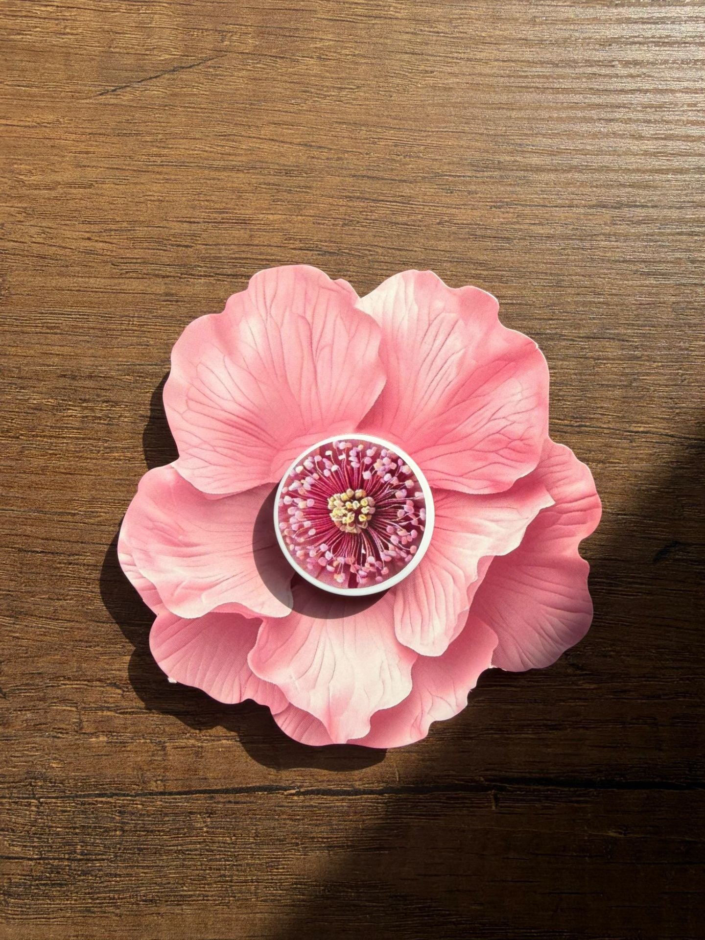 Çiçek Krem Kutusu Kartı 50 adet Pembe
