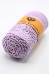 Üç Büküm Makrome İpi (3mm - 250gr) Lila