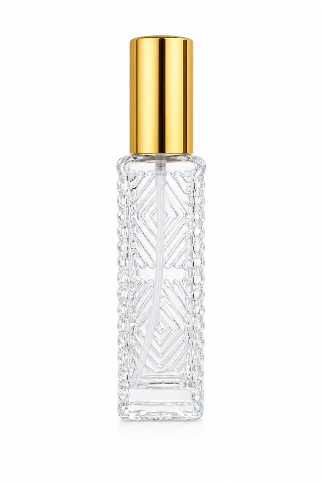 Önü Düz Arkası Tırtıklı Lüx Fısfıs Şişe (10 ml)