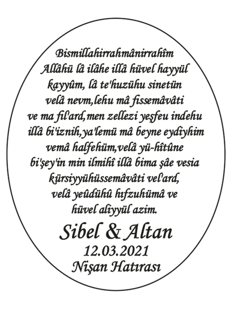 Hediye Şeffaf Epoksi Etiket 20