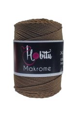 Polyester Makrome El Örgü ipi Kahve