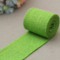Renkli Jüt Kurdele 2 metre Yeşil
