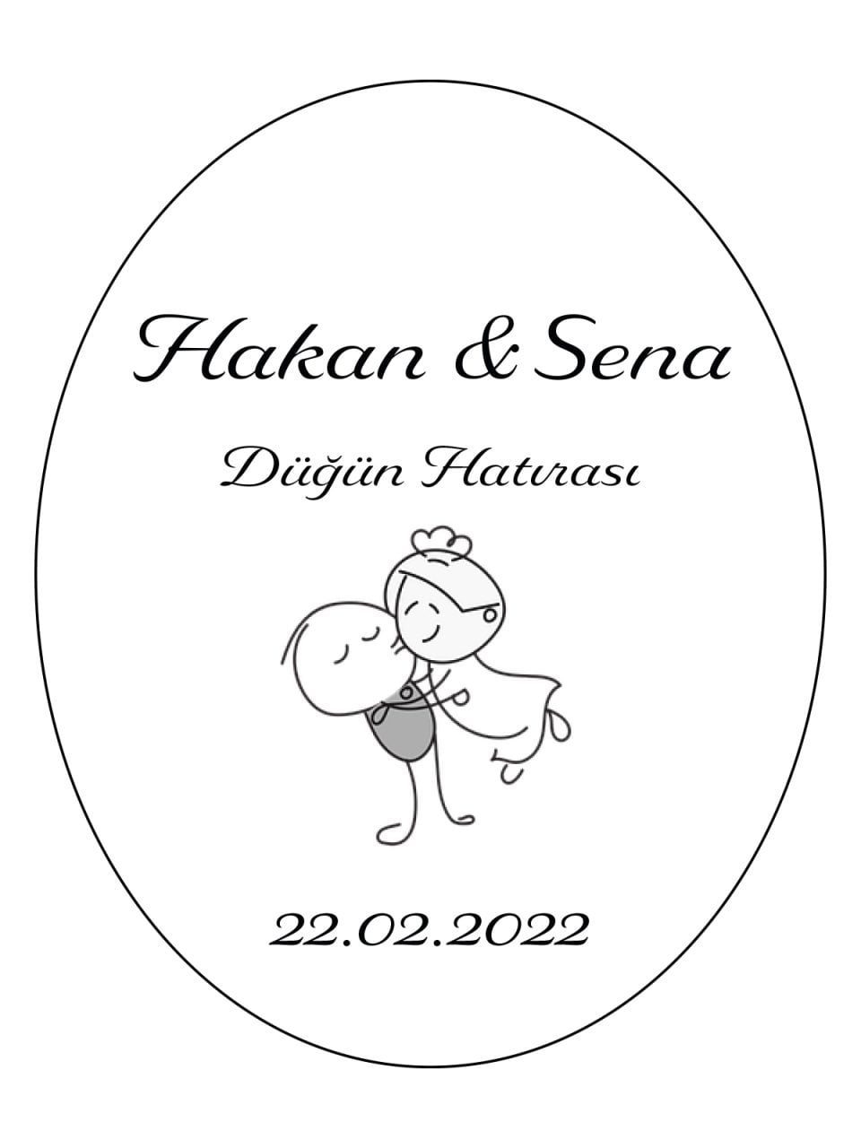 Şeffaf Epoksi Etiket 56