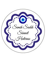 Hediye Şeffaf Epoksi Etiket 51