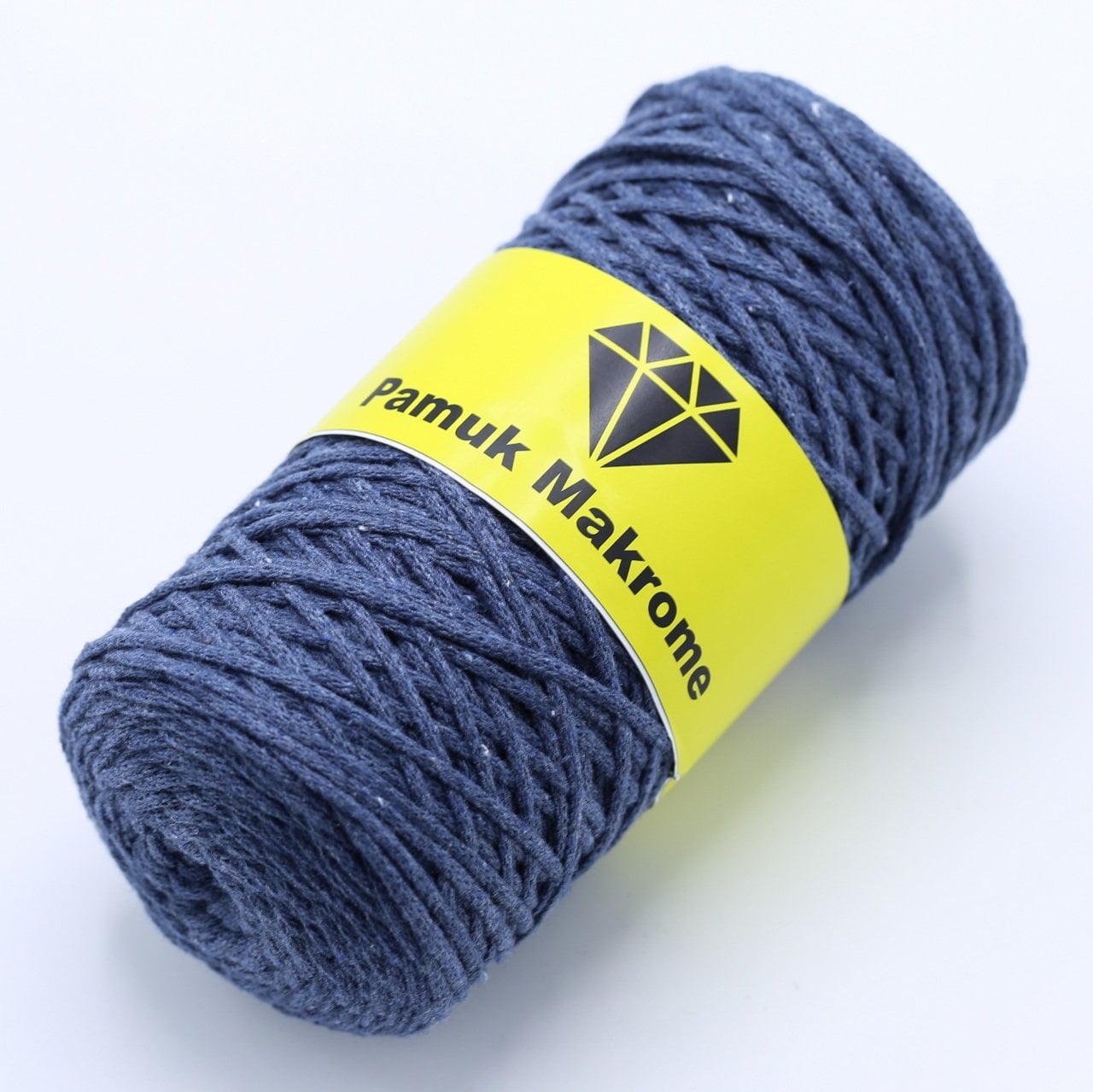 Pamuklu Makrome İpi (2mm - 250gr) Lacivert