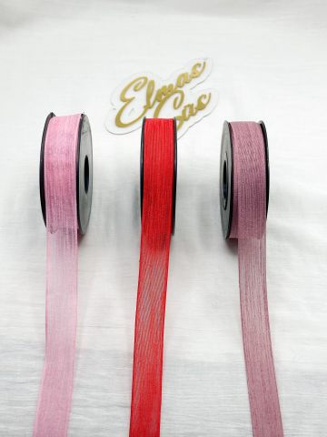 Nopel Keten Kurdele (2.5 cm 20 mt) Kırmızı