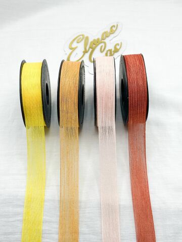Nopel Keten Kurdele (2.5 cm 20 mt) Sarı