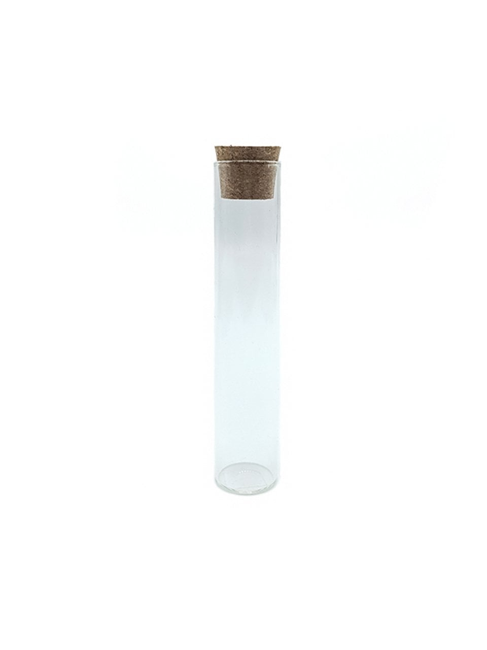 Mantar Tıpalı Deney Tüpü 8x2cm