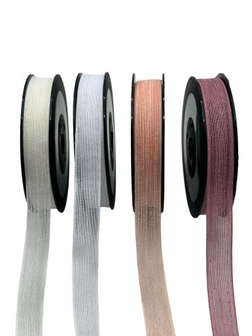 Nopel Keten Kurdele 20 metre 1.5 cm Beyaz