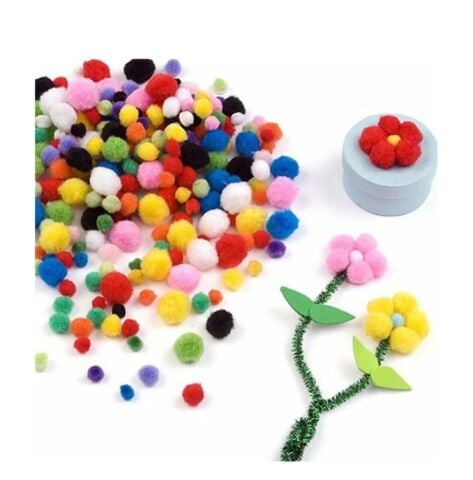 Peluş Ponpon açık zümrüt