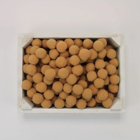 Peluş Ponpon Kahverengi