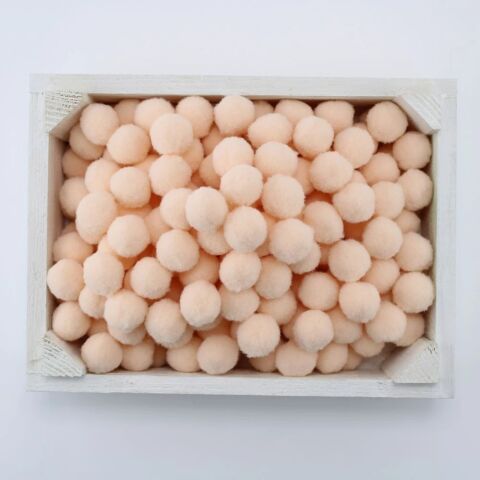 Peluş Ponpon Somon