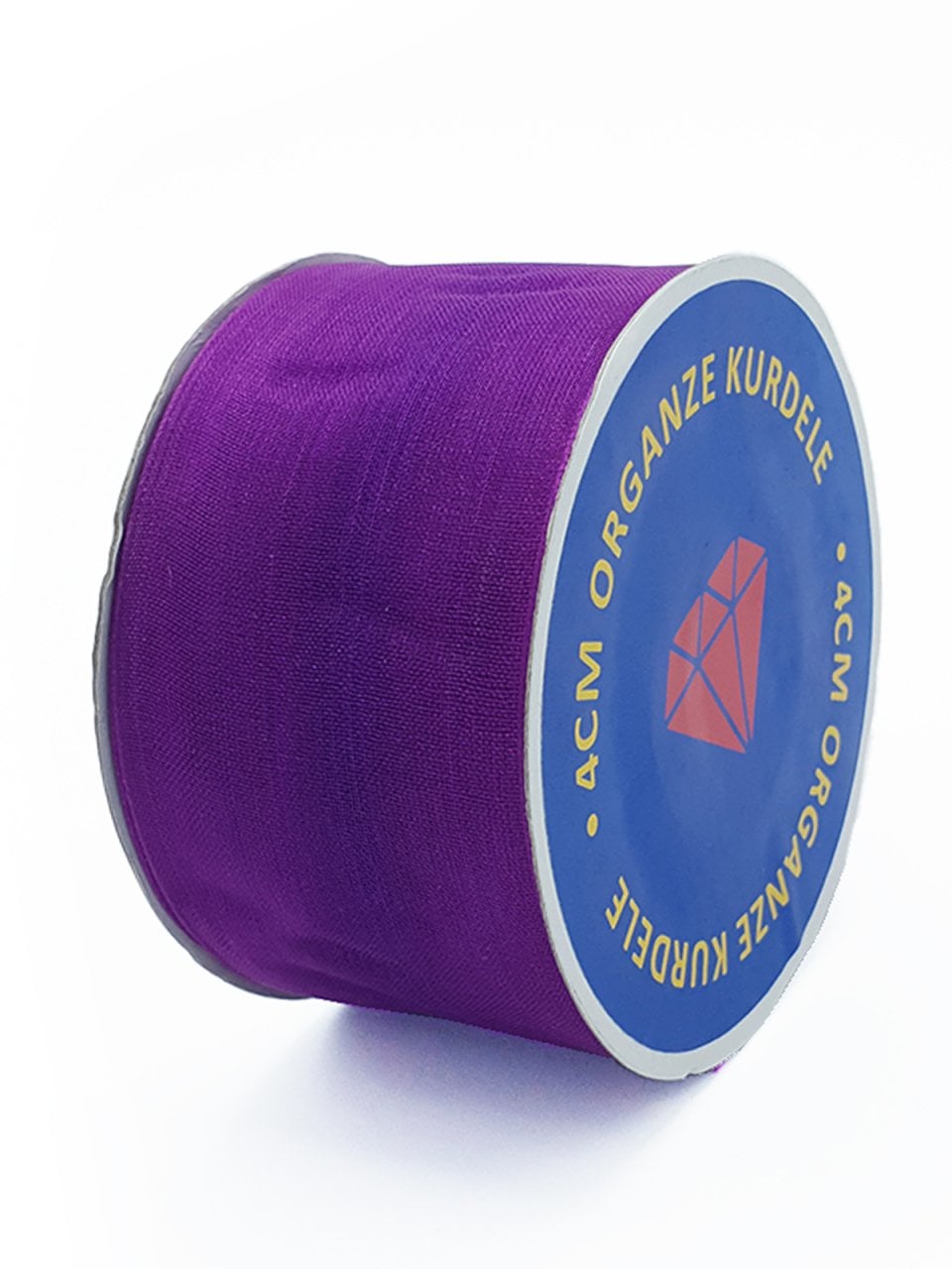 Organze Kurdele 4cm Mor