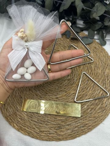 Üçgen Demir  50 adet (8cm)