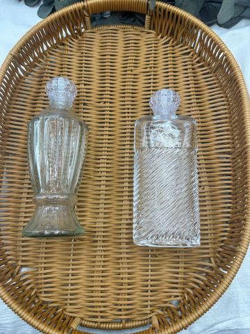 Kristal Kapaklı Kolonya Şişesi 250 ml Yuvarlak 1