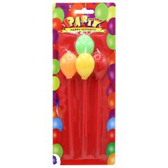 Balon Mum Kırmızı