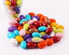 Çikolatalı Badem Şekeri Draje 1kg Beyaz